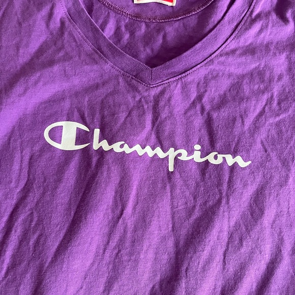 Purple Champion Short Sleeve Shirt S - Picture 3 of 4